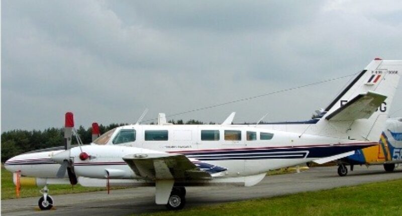 location de jet privé, intérieur CESSNA 406, sièges en cuir tan