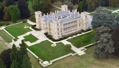 Lot helikopterem w Paryżu: lot nad wschodnim Paryżem z międzylądowaniem w Château de Ferrieres