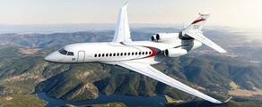 FALCON 8X: Wynajem prywatnego odrzutowca 