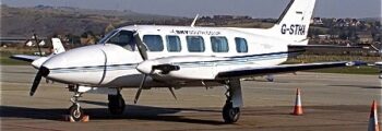 Pilatus PC 12 au décollage