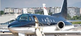 Inside plane Metro III