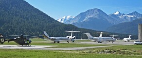 Paryż - St. Moritz Samedan : wynajem prywatnych odrzutowców 
