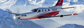 Pilatus PC 12 au décollage