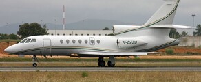 FALCON 50/50EX: wynajem prywatnych odrzutowców