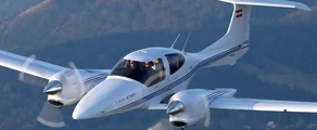 DIAMOND DA 42 TWIN STAR : wynajem prywatnych odrzutowców