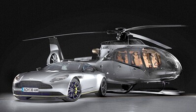 Aston Martin kupuje helikopter z Airbusem!