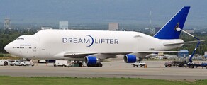 BOEING 747-400 DREAMLIFTER : Wynajem samolotów cargo 