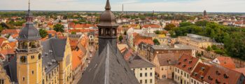 Riga : location de jet privé — Vue aérienne historique.