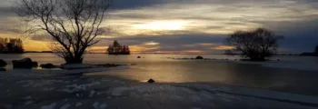 Dunkerque, coucher de soleil
