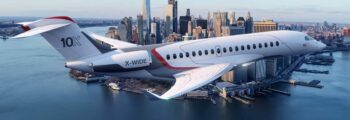 Citation X blanc vue d'en haut