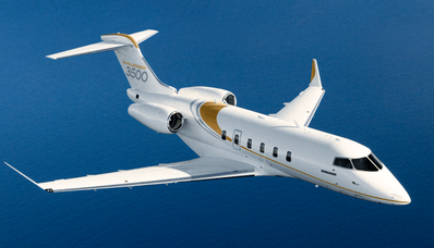 Nowy odrzutowiec biznesowy Challenger 3500 firmy Bombardier