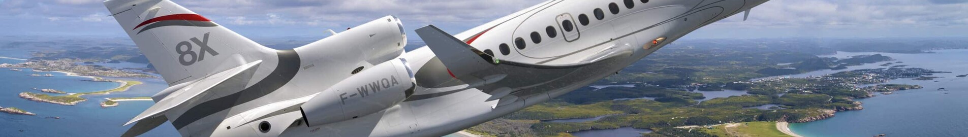 Falcon 8X ulepsza swoją kabinę