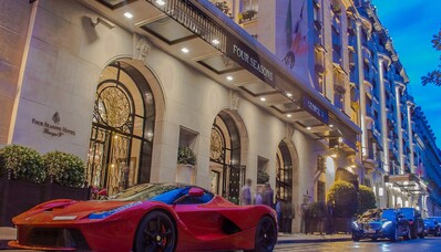 Luksusowy hotel w Paryżu: Four Seasons Hotel George V, niezapomniane przeżycie