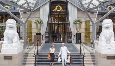 Luksusowy hotel: Peninsula Paris, luksus w sercu Paryża