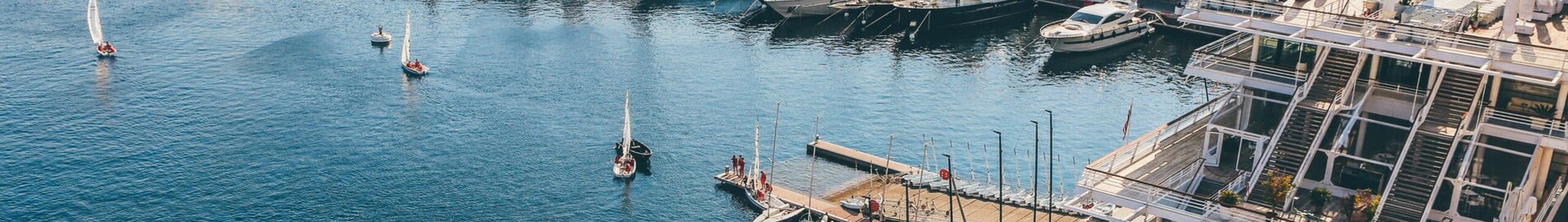 Do europejskich marin można dotrzeć prywatnym odrzutowcem