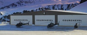 Courchevel: transfer helikopterem