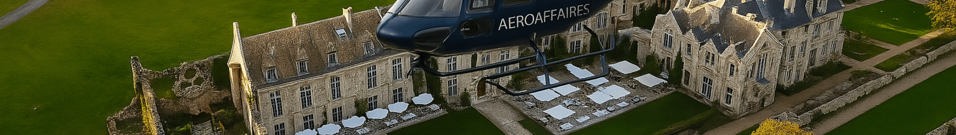 Abbaye des Vaux de Cernay: doświadczenie z helikopterem
