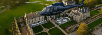 helicopter abbaye des vaux de cernay