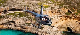 Malaga - Ibiza: transfer helikopterem