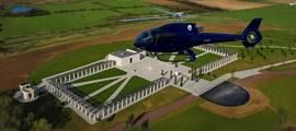 Domaine de Primard: doświadczenie z helikopterem