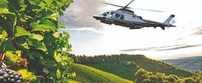 Winnice Burgundii: doświadczenie z helikopterem