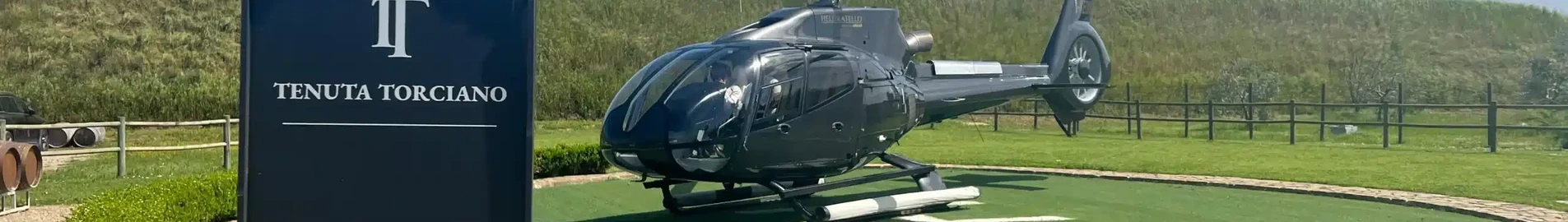 Wycieczka helikopterem po wspaniałych włoskich winnicach