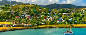 Antigua - Saint-Barthélemy: transfer helikopterem