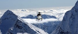 Salzburg - Kitzbühel: transfer helikopterem