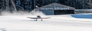 Genewa - Méribel: transfer helikopterem