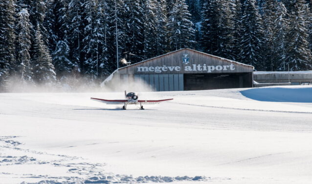 Genewa - Megève: transfer helikopterem
