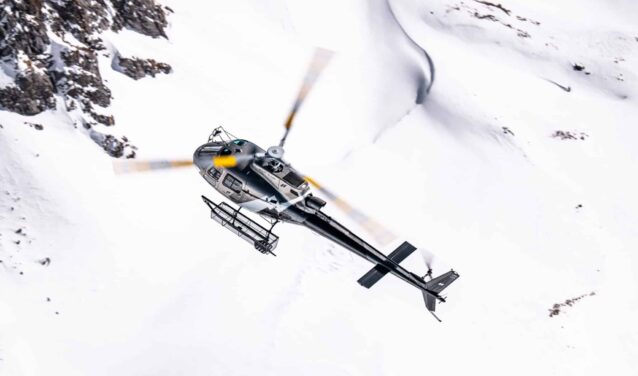 Lyon - Megève: transfer helikopterem