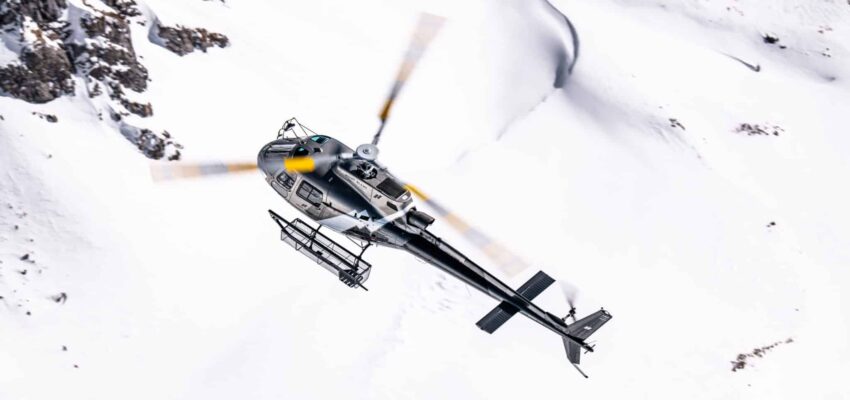Lyon - Megève: transfer helikopterem