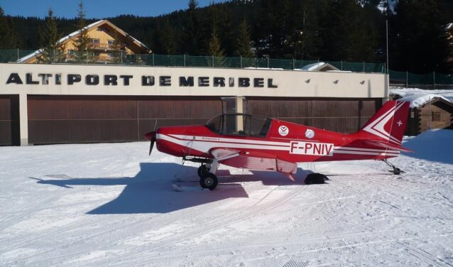 Genewa - Méribel: transfer helikopterem